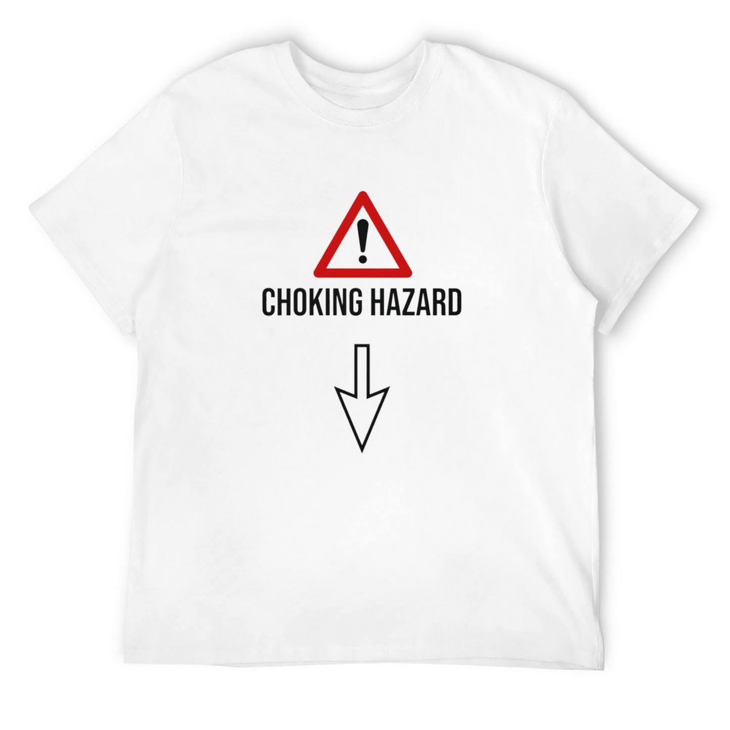 Men's T-shirt CHOKING HAZARD