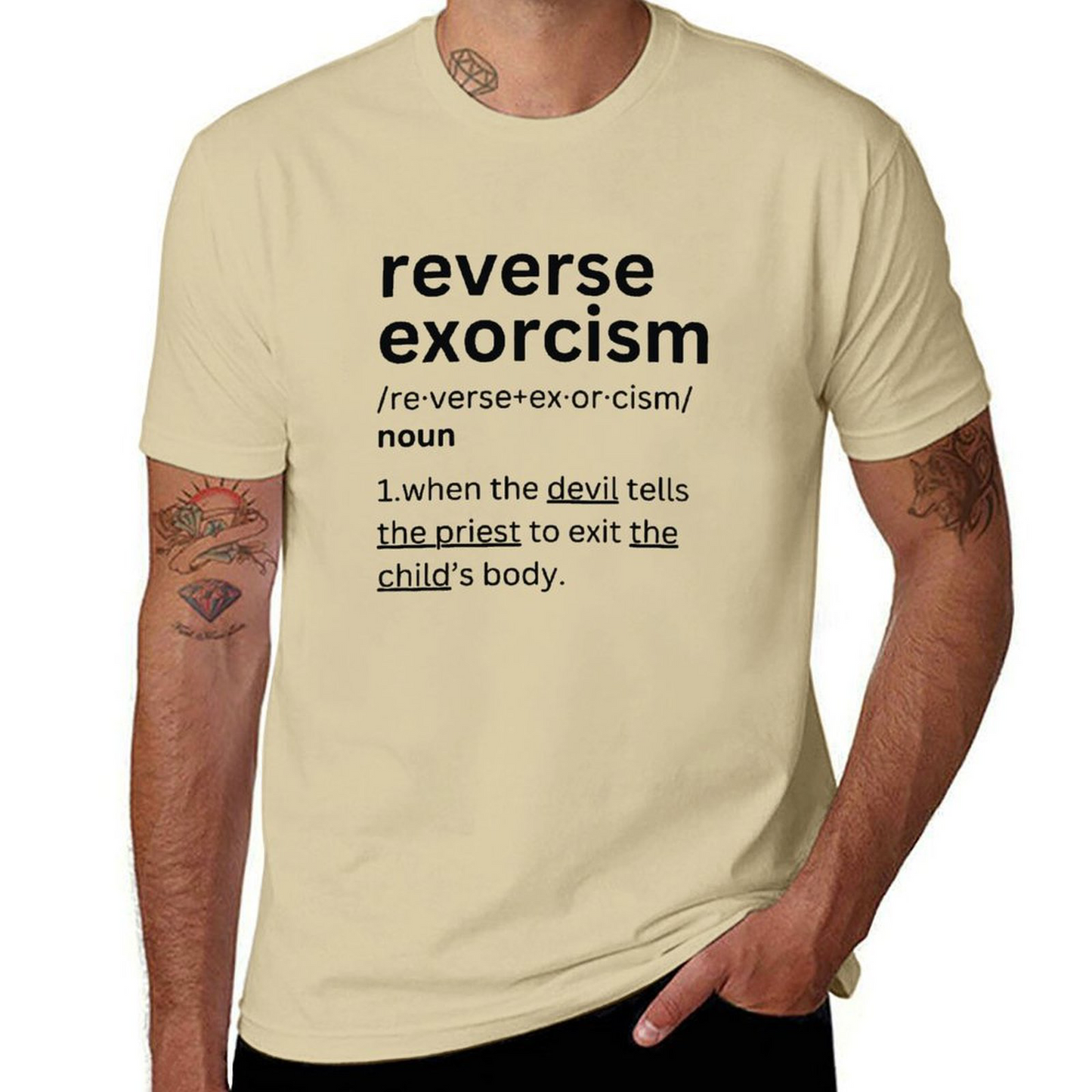 Reverse Exorcism T-shirt