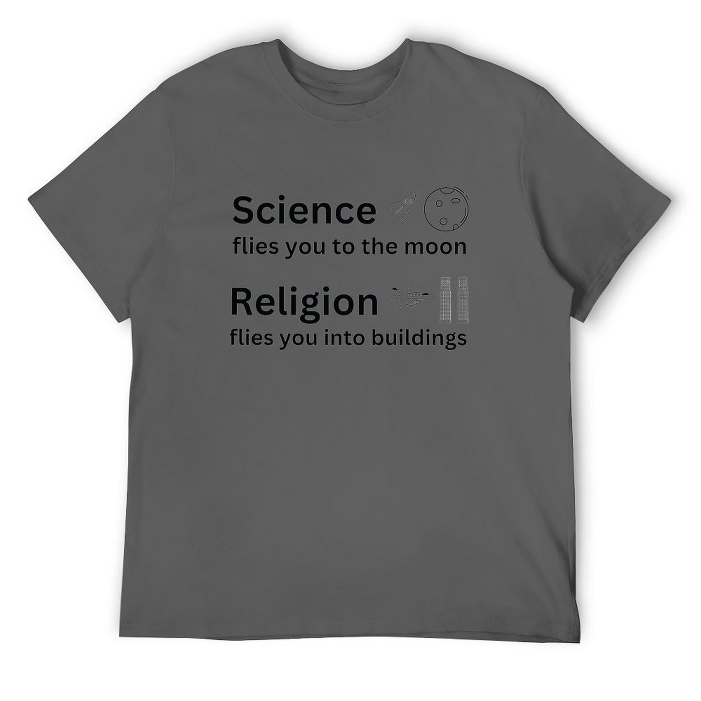 T-shirt Science Religion